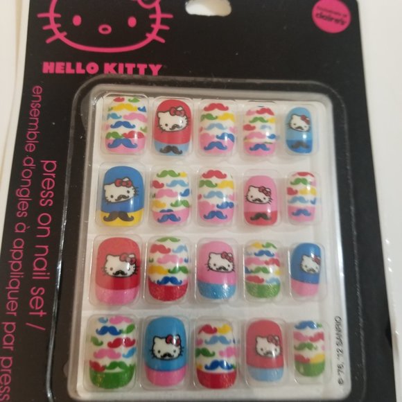 Girls Hello Kitty Press on Nails - Picture 8 of 10